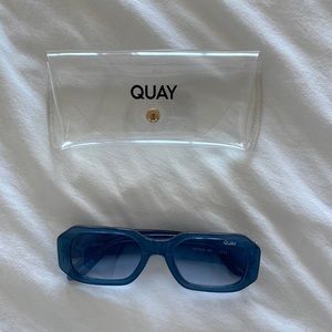 Quay rectangle sunglasses